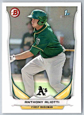 2014 Bowman Anthony Aliotti #BP77