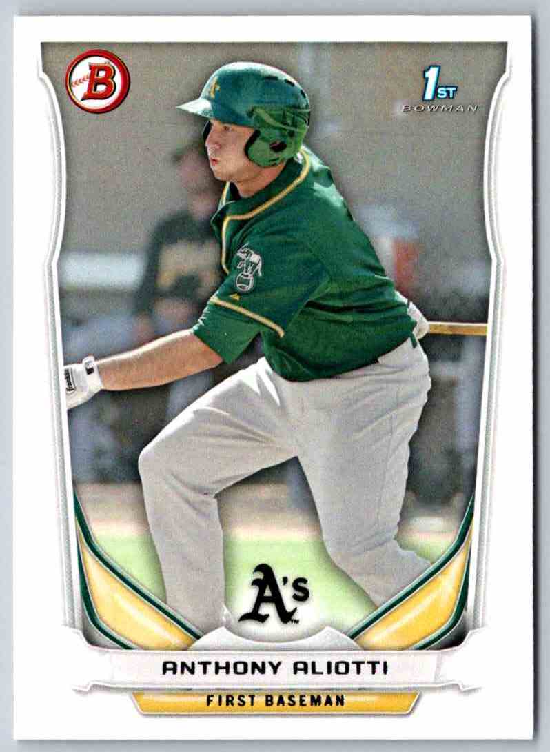 2014 Bowman Anthony Aliotti