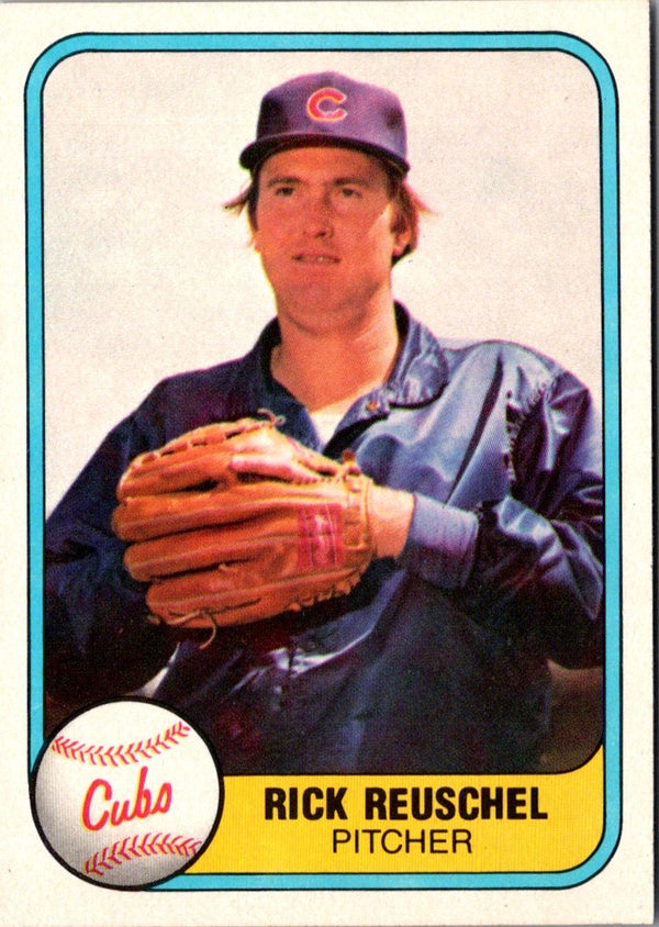 1981 Fleer Rick Reuschel #293