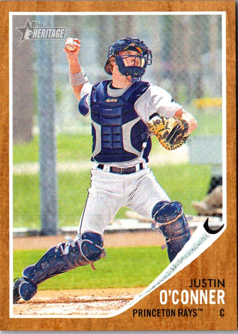 2011 Topps Heritage Minor League Justin O'Conner