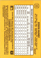 1987 Donruss Ed Nunez #243
