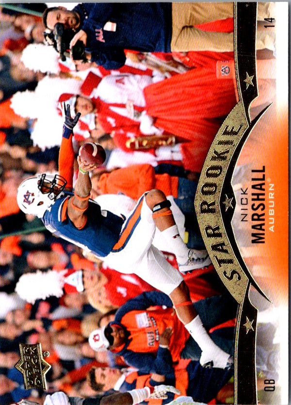 2015 Upper Deck Nick Marshall #106