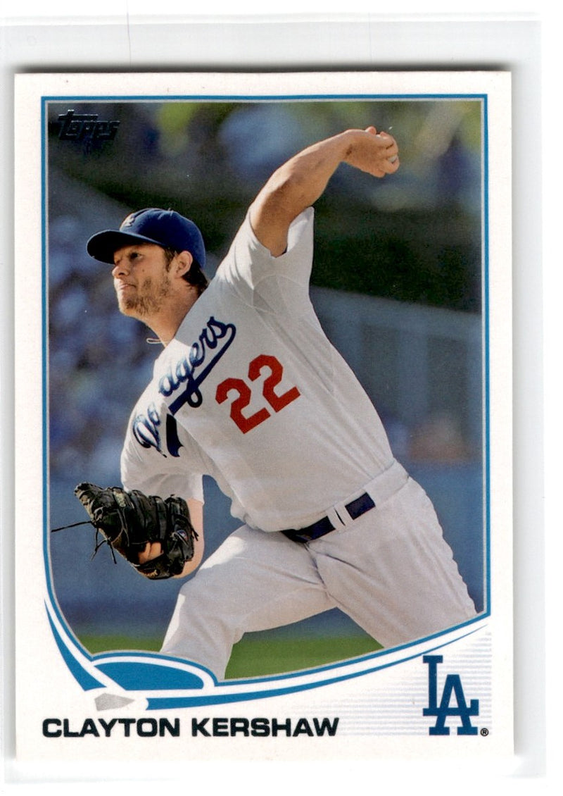 2013 Topps Blue Clayton Kershaw