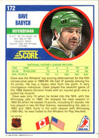 1990 Score Dave Babych #172