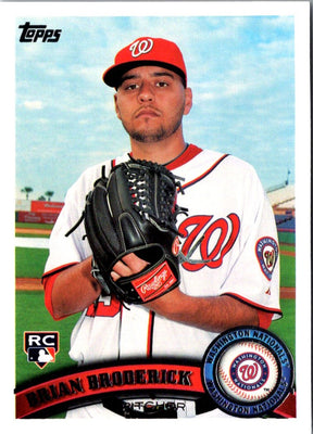 2011 Topps Brian Broderick #368 Rookie
