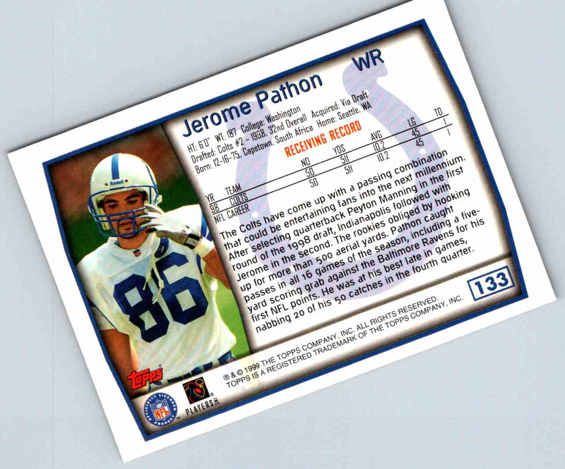 1999 Topps Jerome Pathon