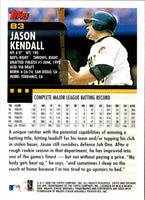 2000 Topps Opening Day Jason Kendall #83