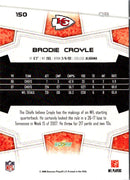 2008 Score Super Bowl XLIII Brodie Croyle