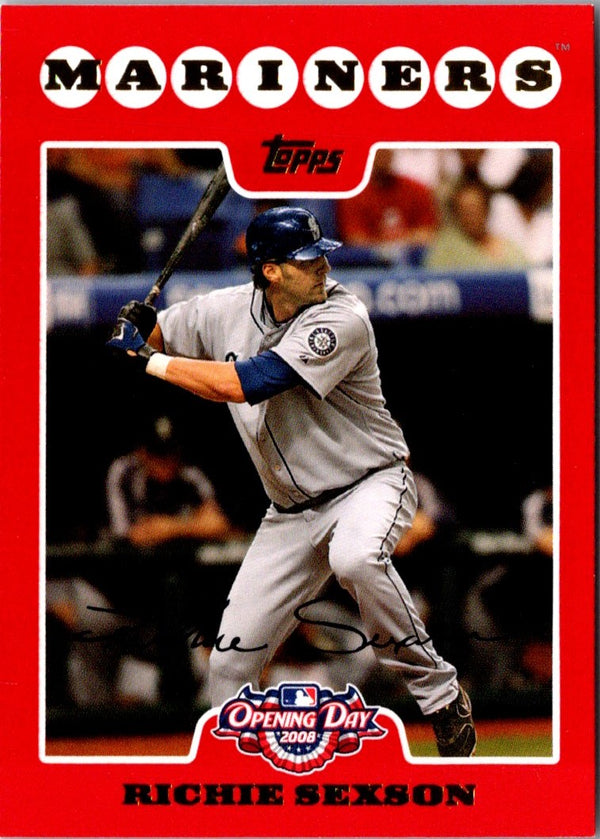 2008 Topps Opening Day Richie Sexson #109