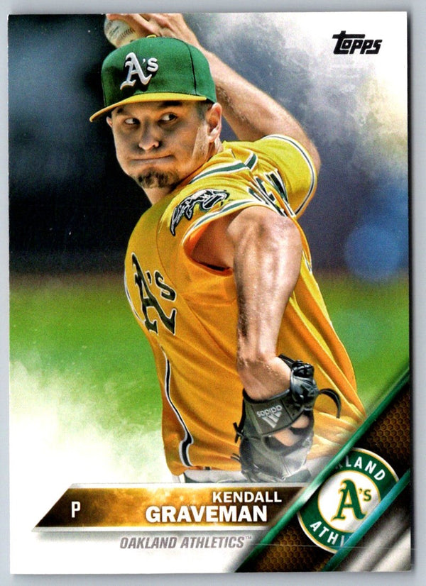 2016 Topps Kendall Graveman #129