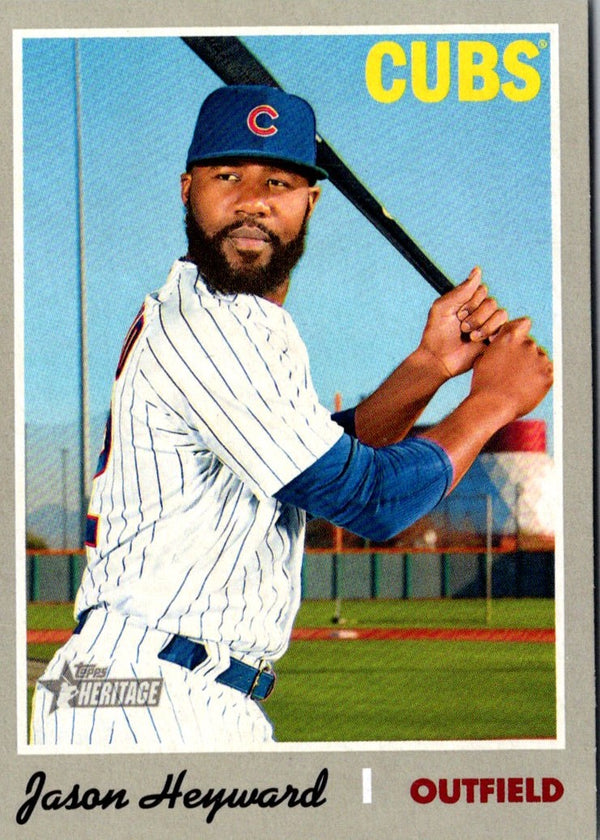 2019 Topps Heritage Jason Heyward #192