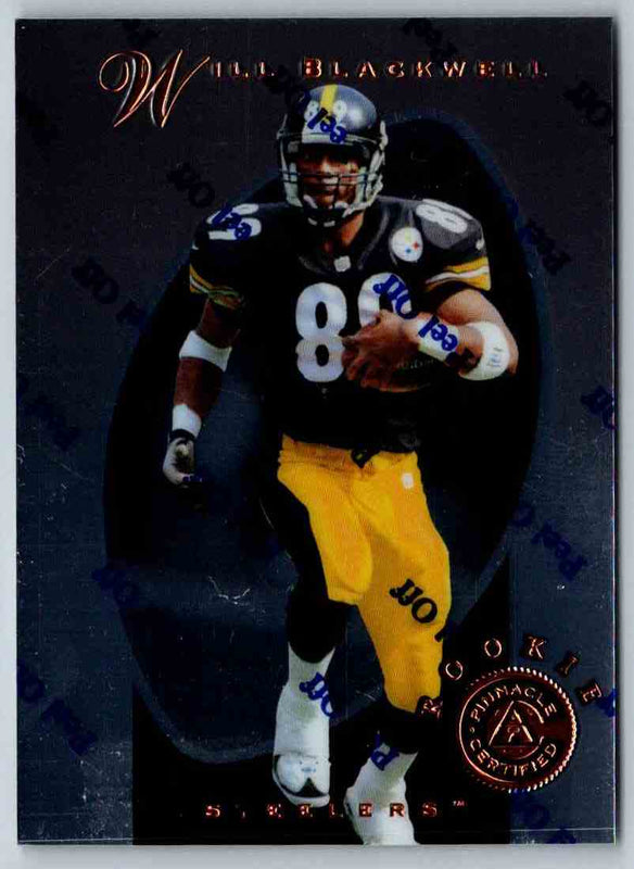 1997 Pinnacle Certified NFL Will Blackwell #143