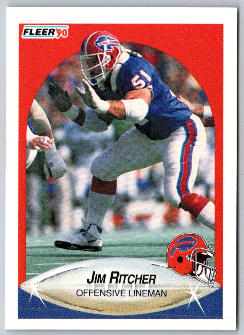1990 Fleer Jim Ritcher