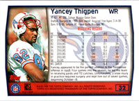 1999 Topps Yancey Thigpen #32