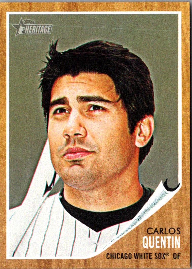 2011 Topps Heritage Carlos Quentin