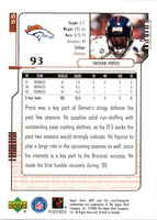 2000 Upper Deck MVP Trevor Pryce #55