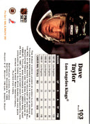 1991 Pro Set NHL Awards Special Dave Taylor