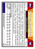 2008 Topps Andrea Bargnani #44