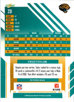 2007 Score Fred Taylor #231