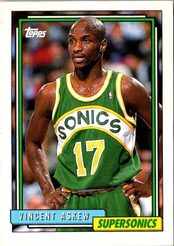 1992 Topps Vincent Askew #251