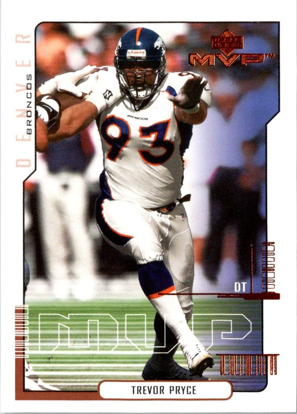 2000 Upper Deck MVP Trevor Pryce #55