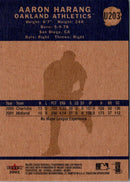 2002 Fleer Tradition Update Aaron Harang