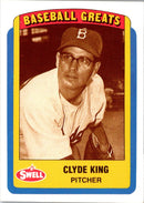 1990 Swell Baseball Greats Clyde King