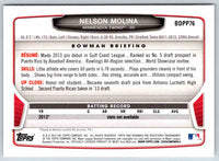 2013 Bowman Nelson Molina #BDPP76