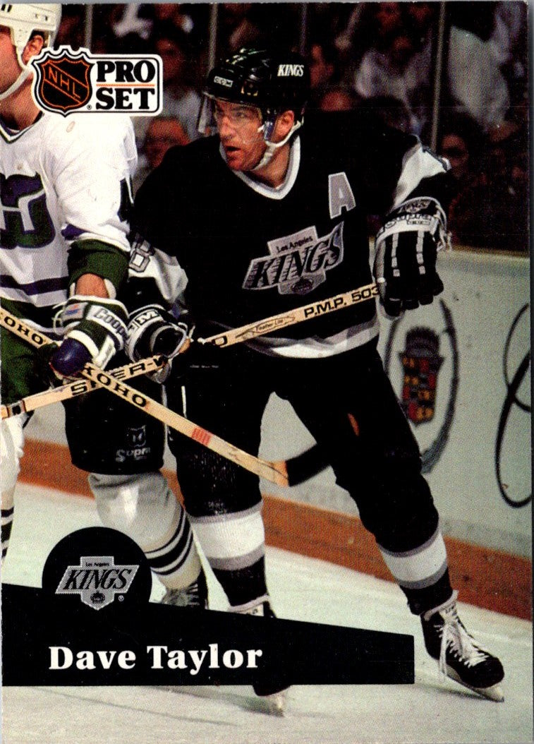 1991 Pro Set NHL Awards Special Dave Taylor