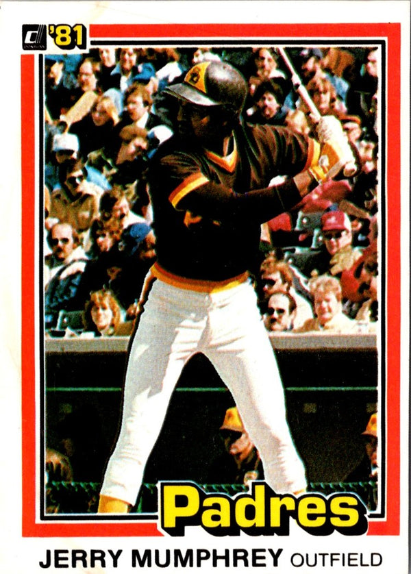 1981 Donruss Jerry Mumphrey #124