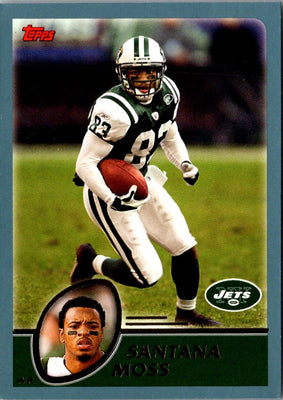 2003 Topps Santana Moss #41