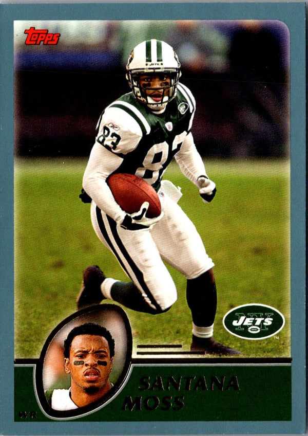 2003 Topps Santana Moss #41