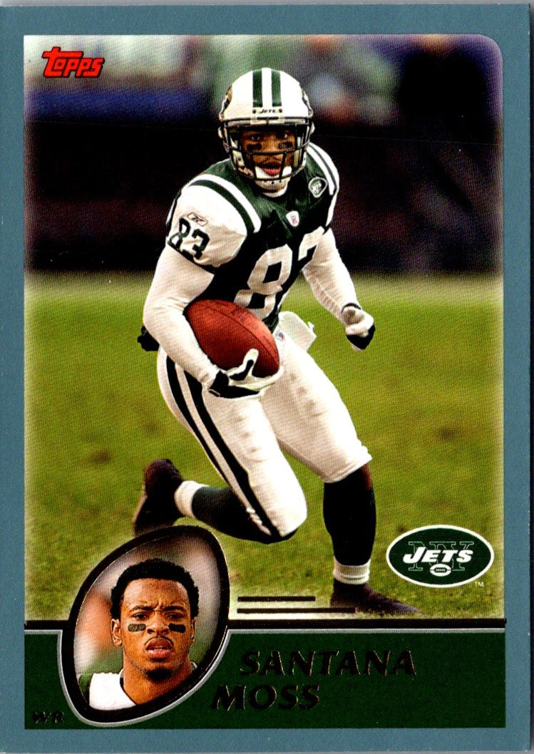 2003 Topps Santana Moss
