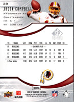 2009 SP Signature Jason Campbell #28