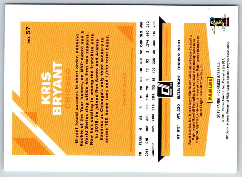 2018 Donruss Kris Bryant
