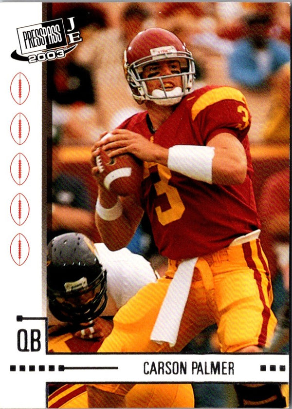 2003 Press Pass JE Carson Palmer #29