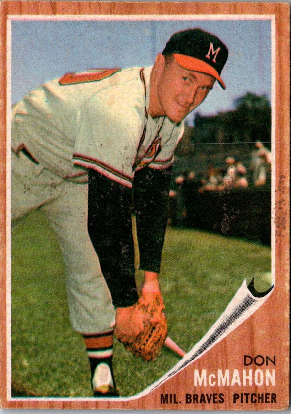 1962 Topps Don McMahon #483 VG-EX