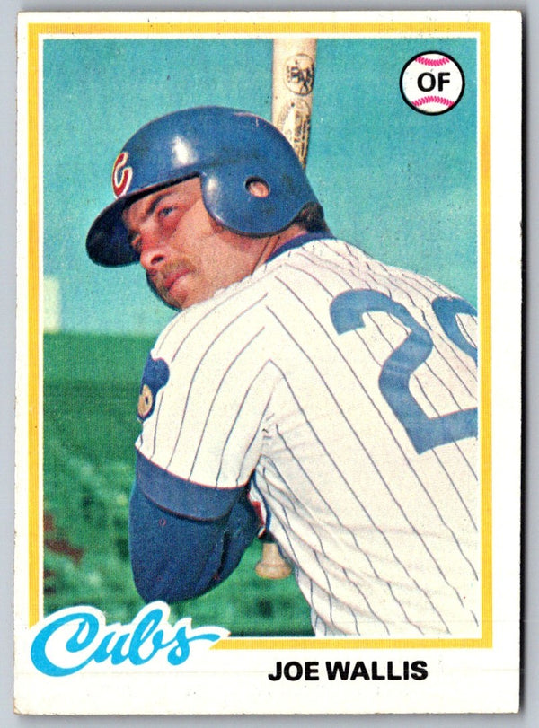 1978 Topps Joe Wallis #614