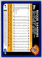2003 Topps Reggie Sanders #569