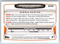 2013 Bowman Randolph Gassaway #BDPP89