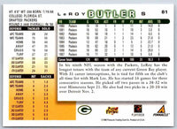 1998 Edge LeRoy Butler #81