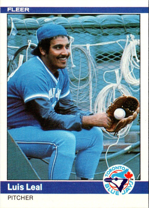 1984 Fleer Luis Leal #160