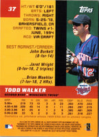 2000 Bowman's Best Todd Walker #37