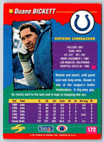 1994 Score Duane Bickett #172