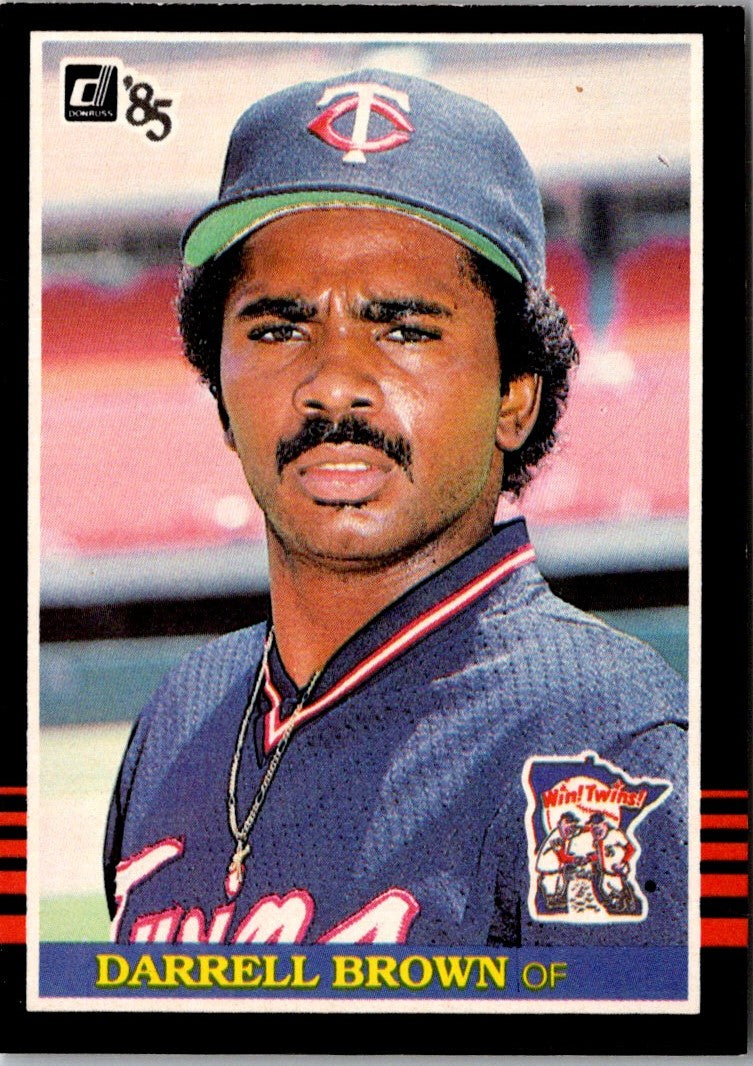 1985 Donruss Darrell Brown