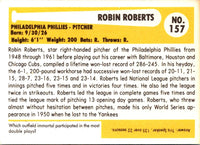 1980 SSPC HOF Robin Roberts #157