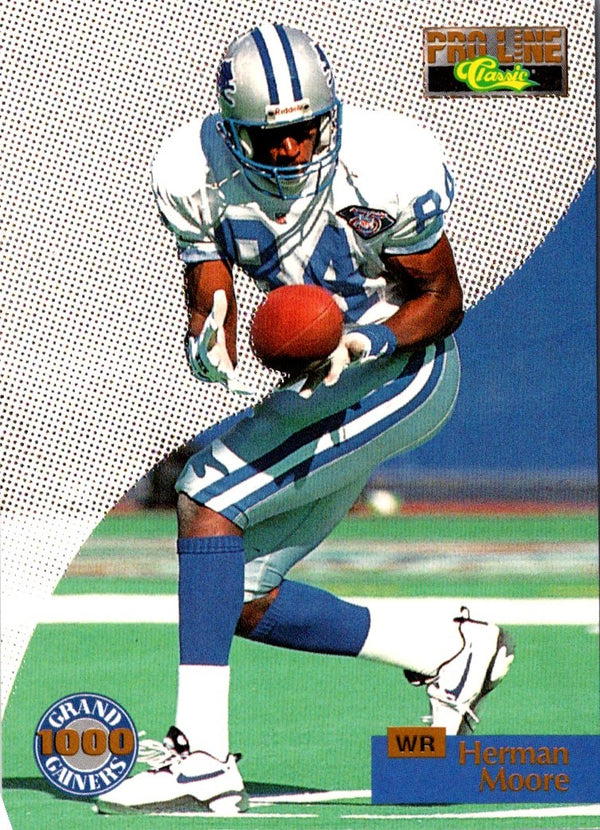 1995 Pro Line Grand Gainers Herman Moore #G-27