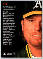 1993 Studio Mark McGwire #141