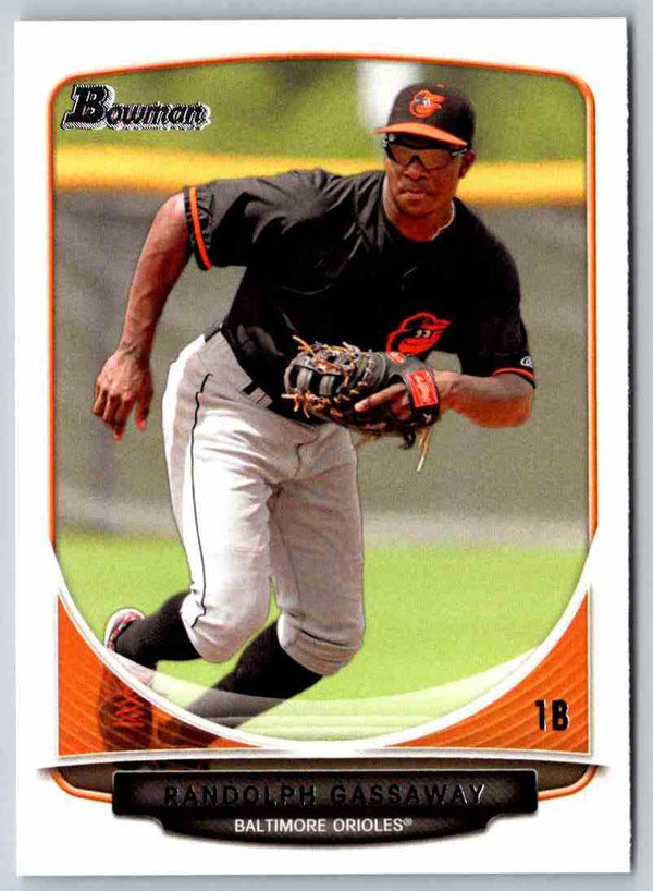 2013 Bowman Randolph Gassaway #BDPP89