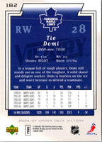 2006 Upper Deck Victory Tie Domi #182